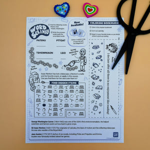 Bookmark DIY with Jane Austen and friends printable