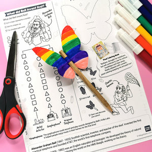 Math and creativity with Alexander Graham Bell and Charles Darwin