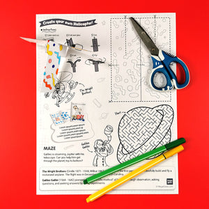 Fly high with Galileo and the Wright Brothers