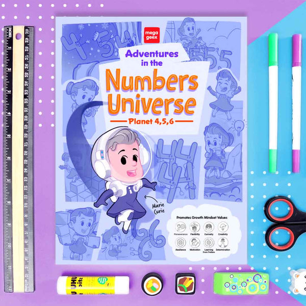 Adventures in the Numbers Universe - Planet 4,5,6 {Print-at-Home PDF}