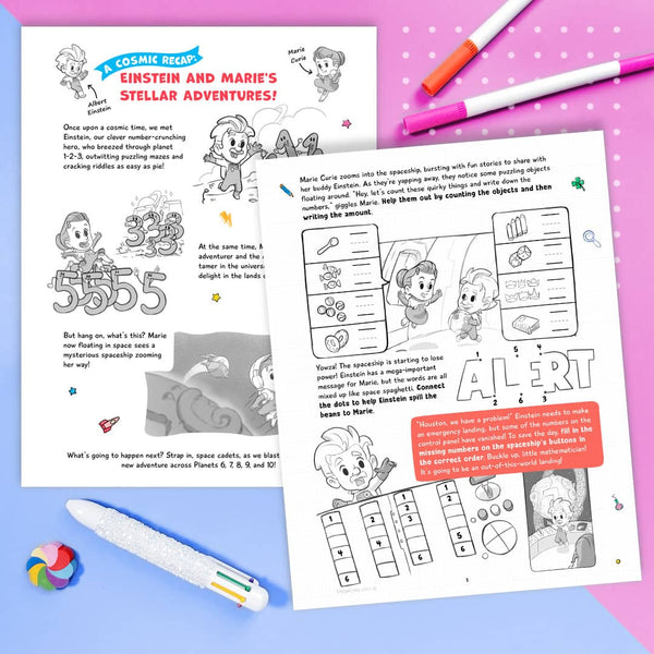 Adventures in the Numbers Universe - Planets 7,8,9,10 {Print-at-Home PDF}