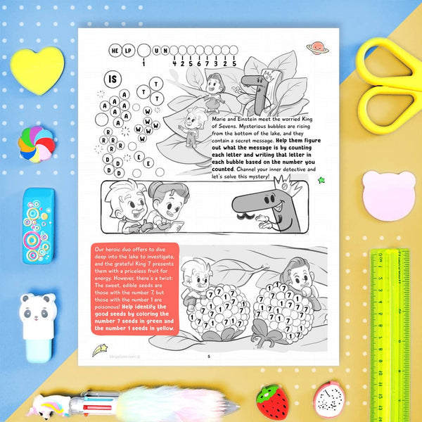 Adventures in the Numbers Universe - Planets 7,8,9,10 {Print-at-Home PDF}