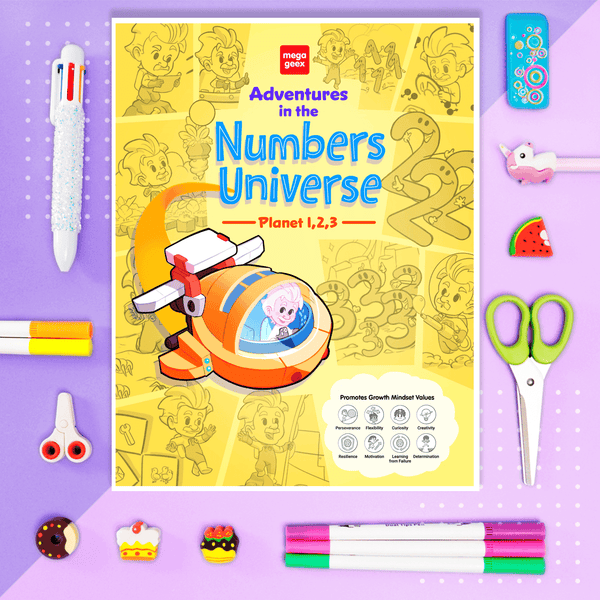 Adventures in the Numbers Universe - Planet 1,2,3 {Print-at-Home PDF}