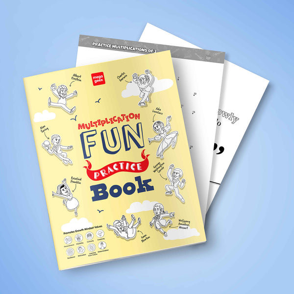 Multiplications Fun Practice Activity Book {Hard Copy}