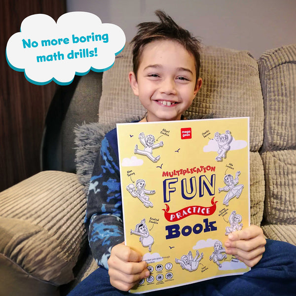Multiplications Fun Practice Activity Book {Hard Copy}