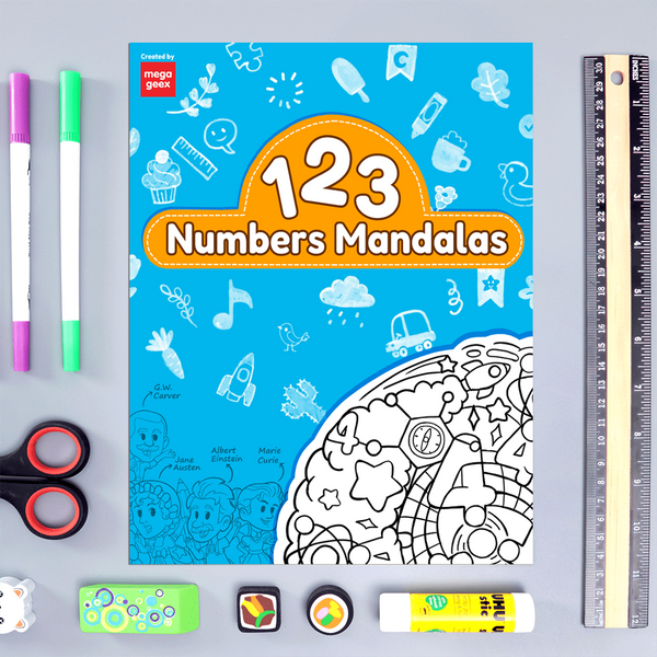 Numbers Mandalas {Print-at-Home PDF}