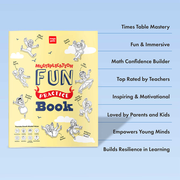 Multiplications Fun Practice Activity Book {Hard Copy}