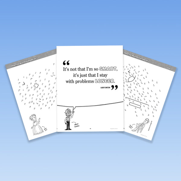 Multiplications Fun Practice Activity Book {Hard Copy}
