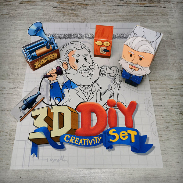 MegaGeex 3D DIY bundle sets - Part 2 {Print-at-Home PDF}