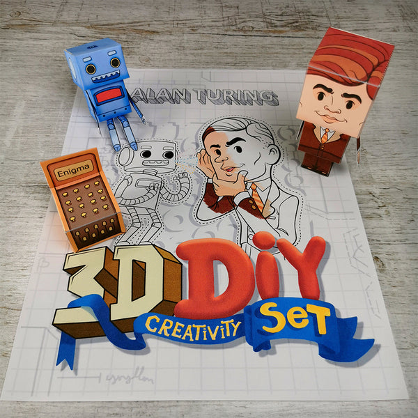 MegaGeex 3D DIY bundle sets - Part 1 {Print-at-Home PDF}