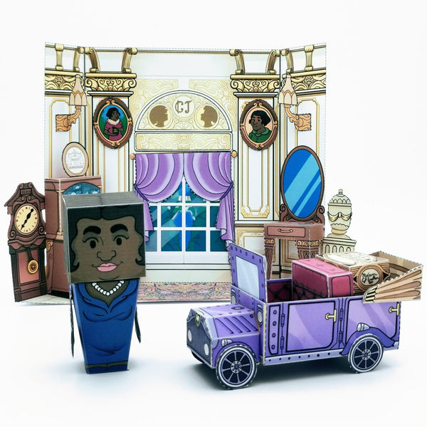 C.J. Walker 3D DIY Creativity Kit {Hard Copy}