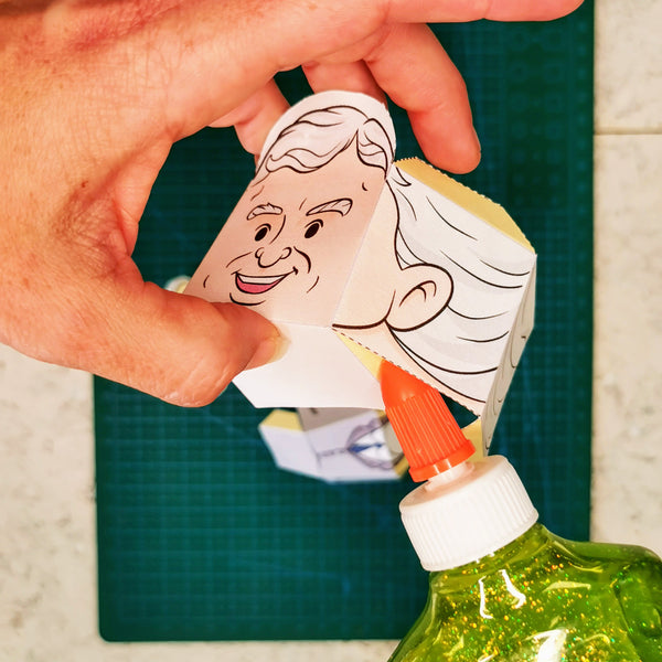 Henry Ford 3D DIY Mini set {Print-at-Home PDF}