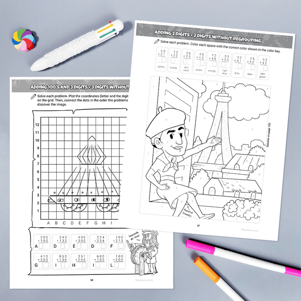 Bundle: Addition & Subtraction Playbook Parts 1 + 2 {Hard Copy}