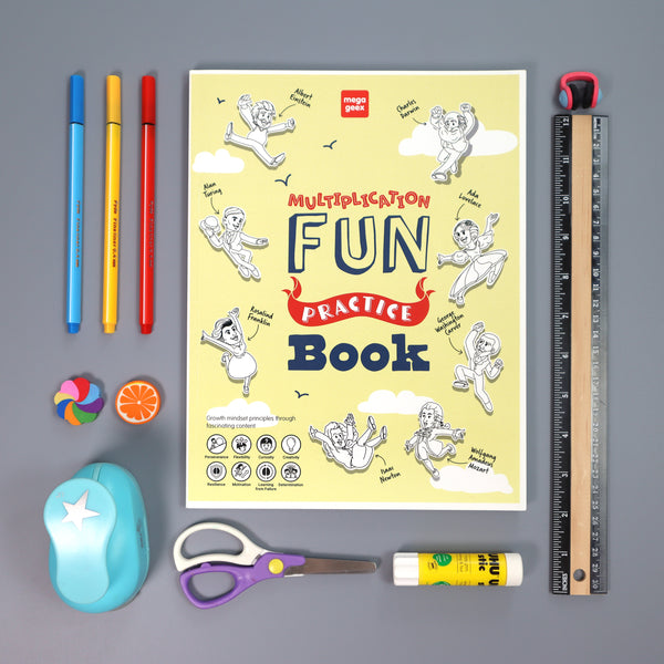 Bundle: Multiplication books 1&2 + Division Playbook {Hard Copy}