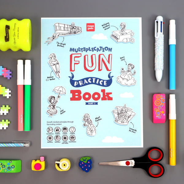 Bundle: Multiplication books 1&2 + Division Playbook {Print-at-Home PDF}