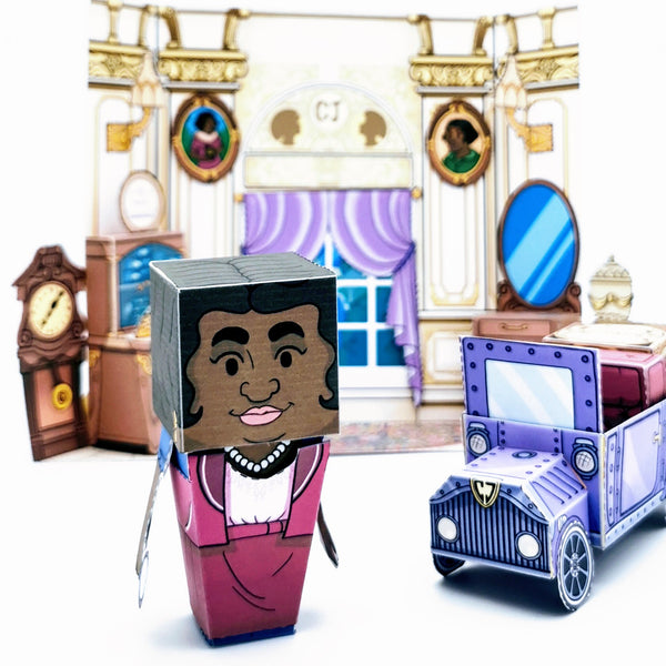 C.J. Walker 3D DIY Creativity Kit {Print-at-Home PDF}