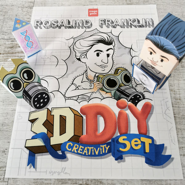 MegaGeex 3D DIY bundle sets - Part 2 {Print-at-Home PDF}