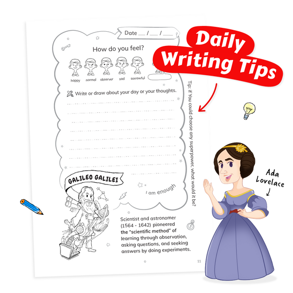 MegaGeex Mind-Venture Journal for Kids {Hard Copy}