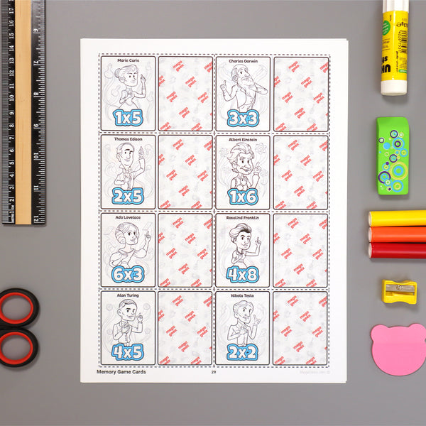 Math Pack: Multiplication books 1, 2 & Game pack + Division Playbook {Print-at-Home PDF}