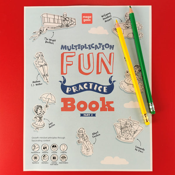 Multiplications Fun Practice Activity Book Vol2 {Hard Copy}