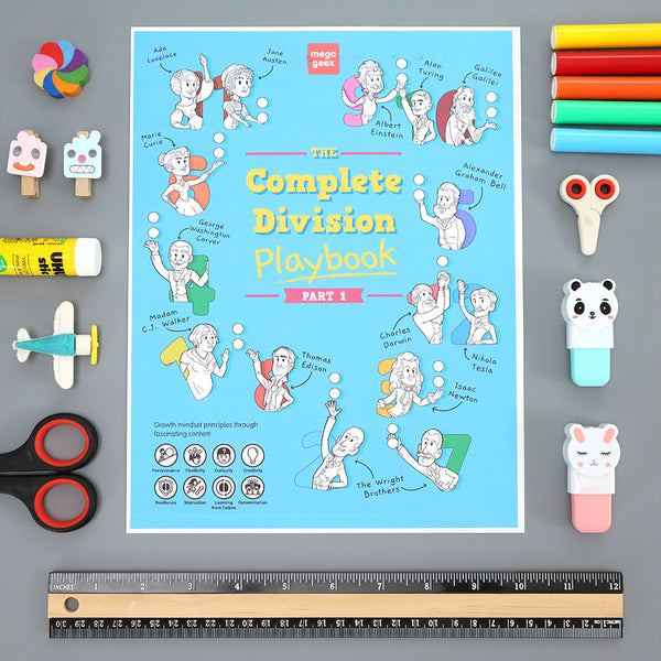 Math Pack: Multiplication books 1, 2 & Game pack + Division Playbook {Print-at-Home PDF}