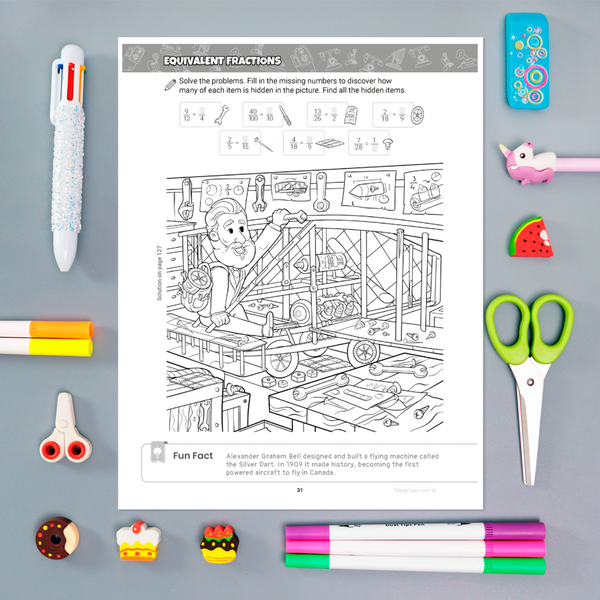 The Complete Fractions Playbook - Part 1 {Print-at-Home PDF}