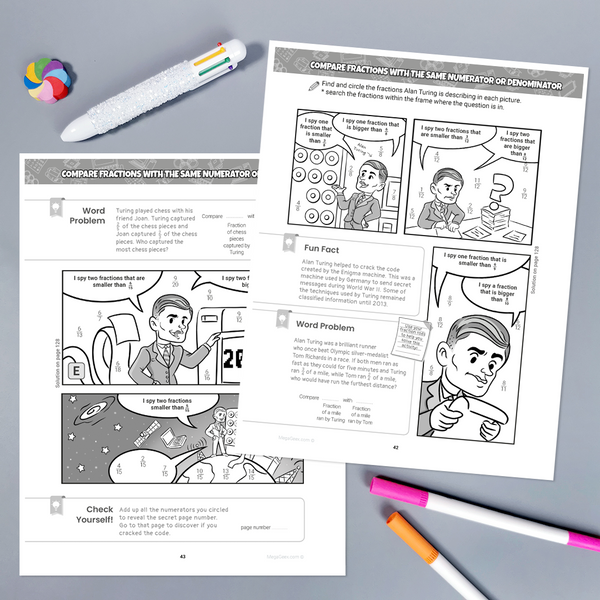 The Complete Fractions Playbook - Part 1 {Hard Copy}