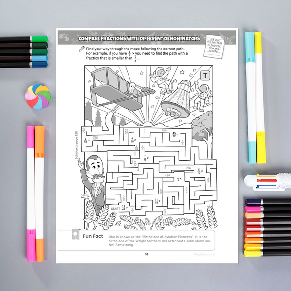 The Complete Fractions Playbook - Part 1 {Print-at-Home PDF}
