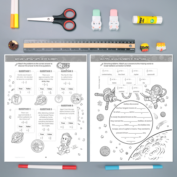 The Complete Fractions Playbook - Part 1 {Hard Copy}