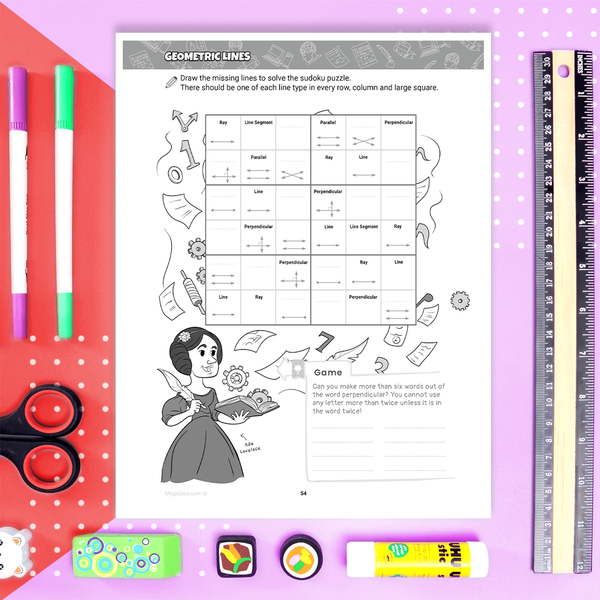 The Complete Playbook of Geometry, Measurement and Data {Print-at-Home PDF}