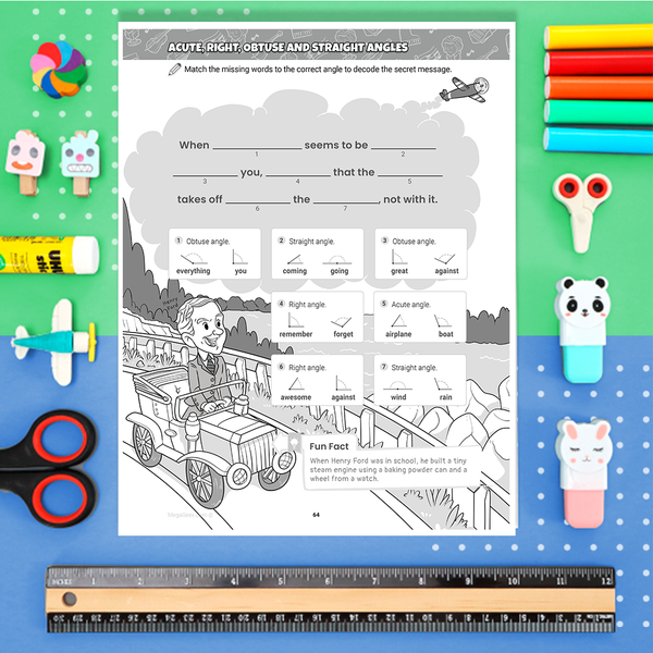 The Complete Playbook of Geometry, Measurement and Data {Print-at-Home PDF}
