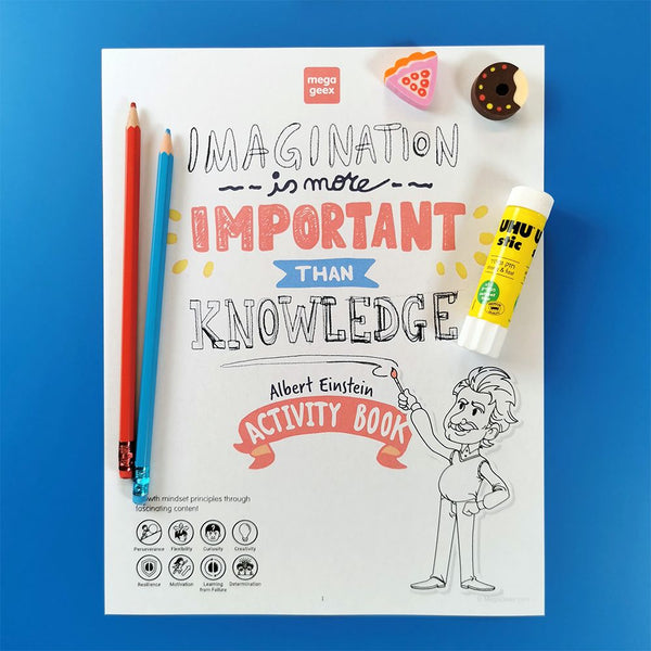 Albert Einstein's Activity Book {Hard Copy}