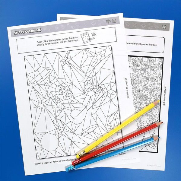 Albert Einstein's Activity Book {Print-at-Home PDF}