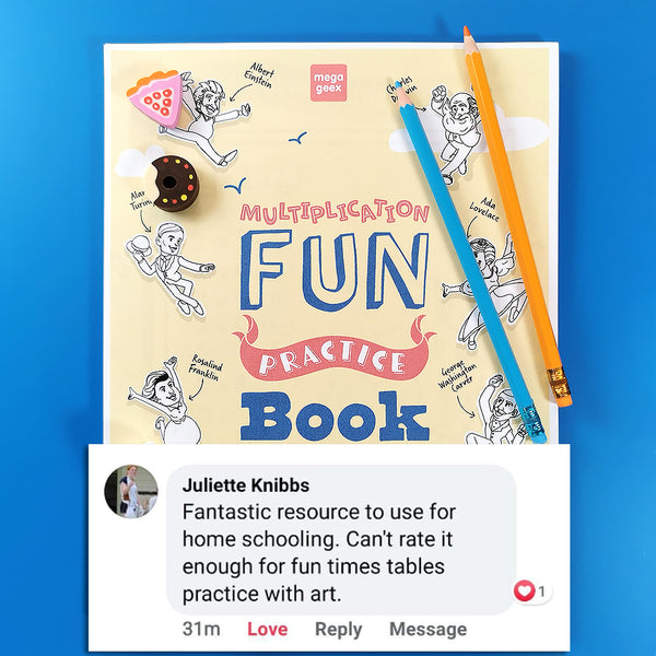 Multiplications Fun Practice Printable Activity Book {professional}