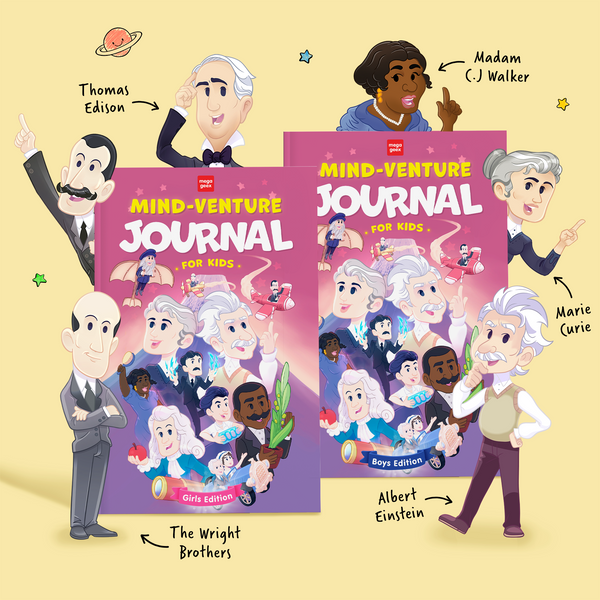 MegaGeex Mind-Venture Journal for Kids {Hard Copy}