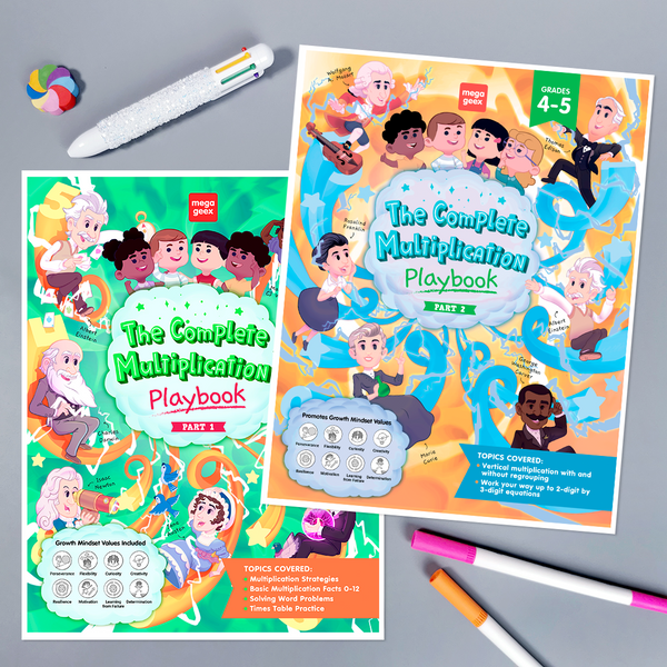 Multiplication Bundle: Complete Playbook 1&2 {Print-at-Home PDF}