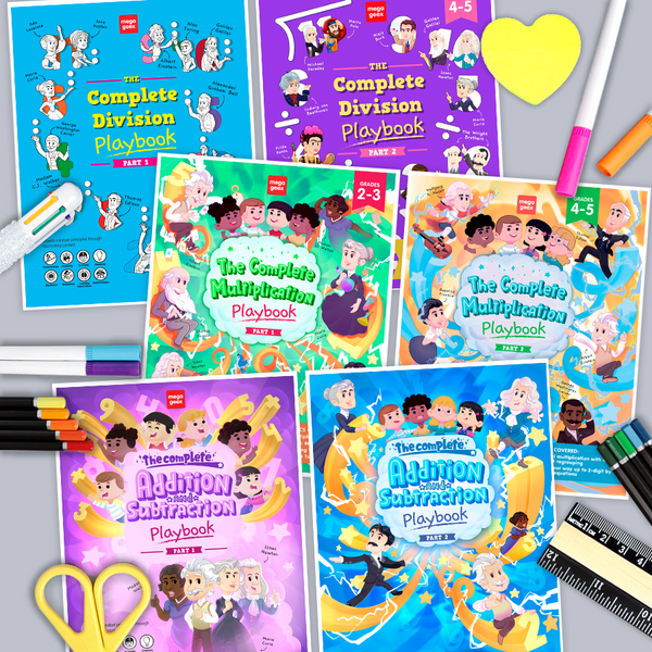 Math Operations Pack - 6 books {Hard Copy}