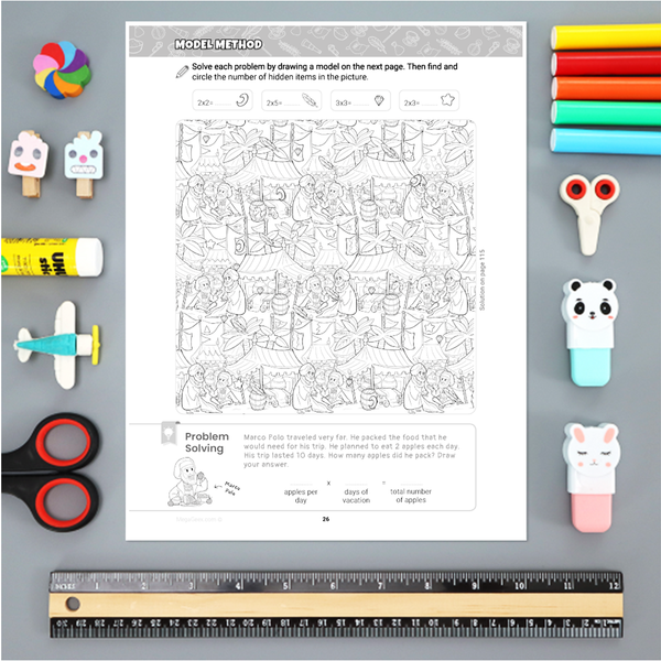 Multiplication Pack: Complete Playbook 1 + Fun Practice 1&2 {Hard Copy}