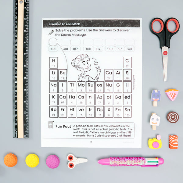 Bundle: Addition & Subtraction + Pixel Coloring + 101 Mazes Books {Print-at-Home PDF}