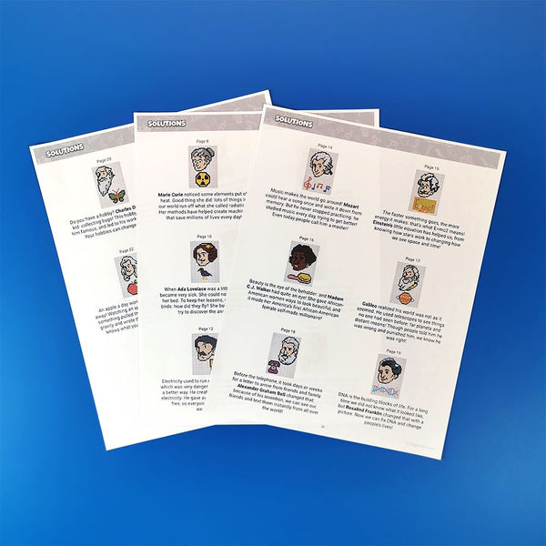 Pixel-Art Coloring Activity Book {Hard Copy}