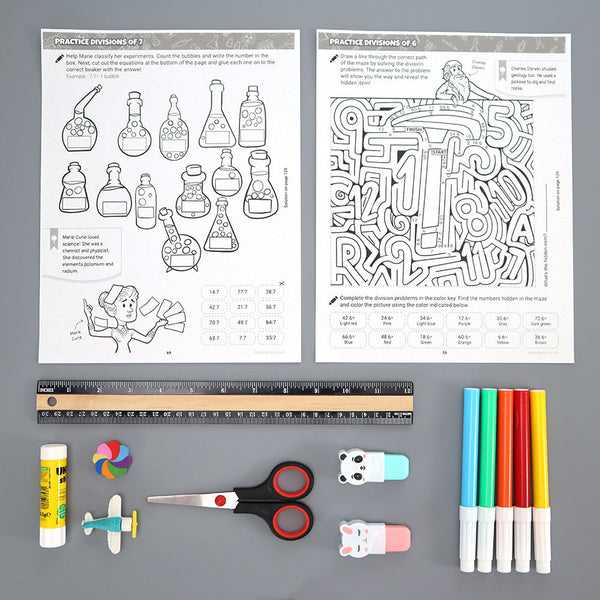 Complete Multiplication & Division Pack - 4 books {Print-at-Home PDF}