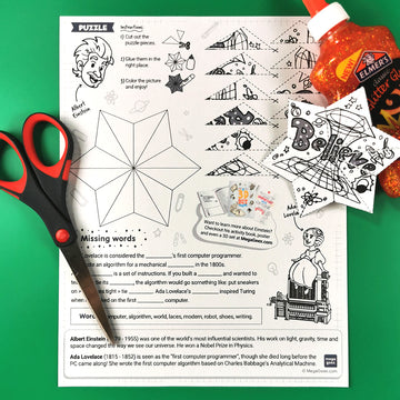 STEM adventure with Ada Lovelace and Albert Einstein