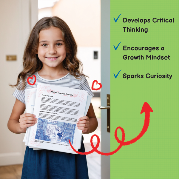 Michael Faraday Biography: Reading Comprehension Activity Book