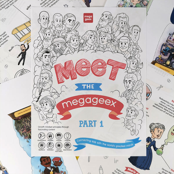 Meet the MegaGeex Activity Book {Print-at-Home PDF}
