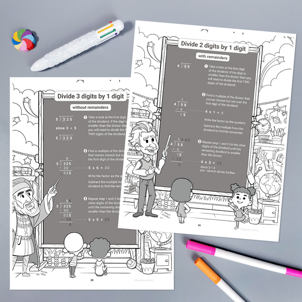 Complete Multiplication & Division Pack - 4 books {Print-at-Home PDF}