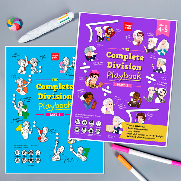 Division Pack: Complete Division Playbook 1&2 {Print-at-Home PDF}