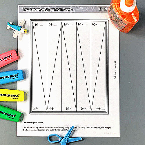 Multiplications Fun Practice Activity Book {Print-at-Home PDF}
